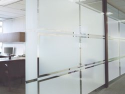 Матовое стекло в офисе